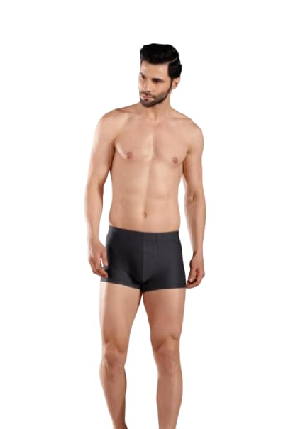The Secret Loom Men's Trunk - 80% Modal, 10% Polyester, 10% Elastane (Yarn Dyed) - Premium Underwear for Men