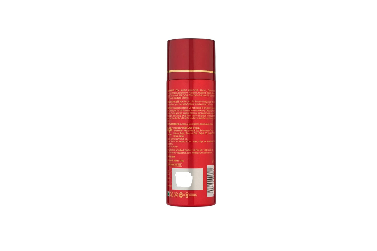 Hot Deodorant Body Spray