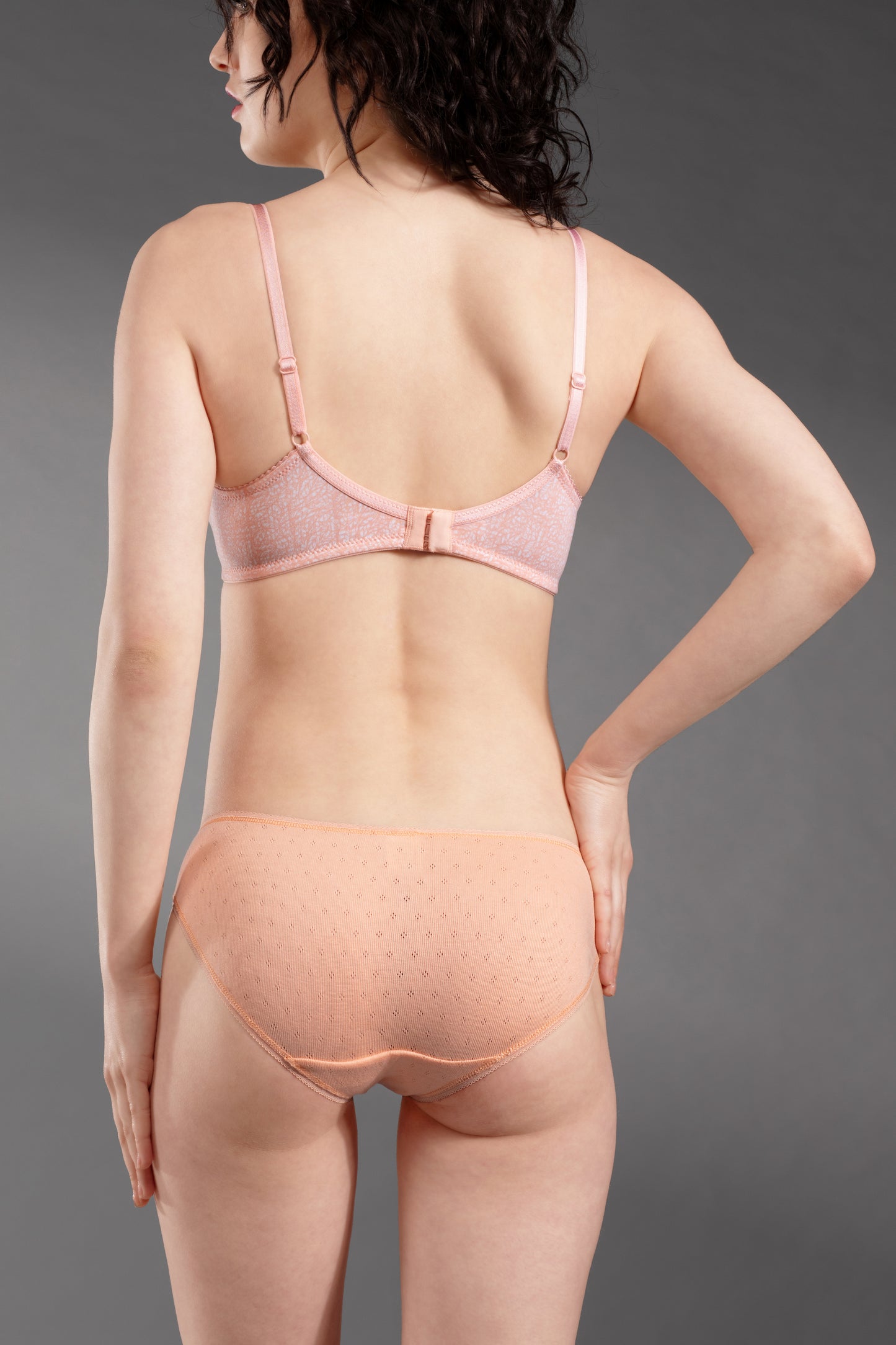 The Secret Loom Women's Bikini - 100% Cotton Pointelle Rib - Premium Bikini Set for Women