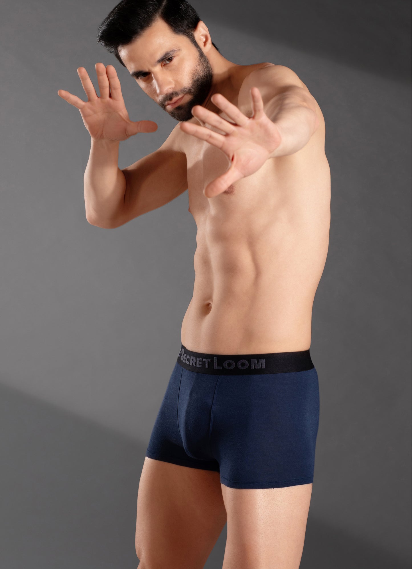 The Secret Loom Men's Trunk - 95% Bamboo, 5% Elastane - Premium Underwear for Men, Soft and Breathable Bamboo Trunks