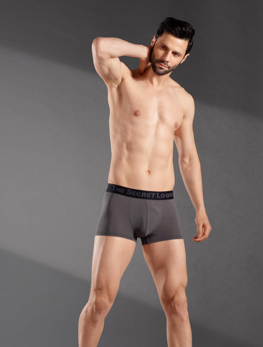 The Secret Loom Men's Trunk - 48% Modal, 48% Poly, 4% Elastane - Premium Underwear for Men