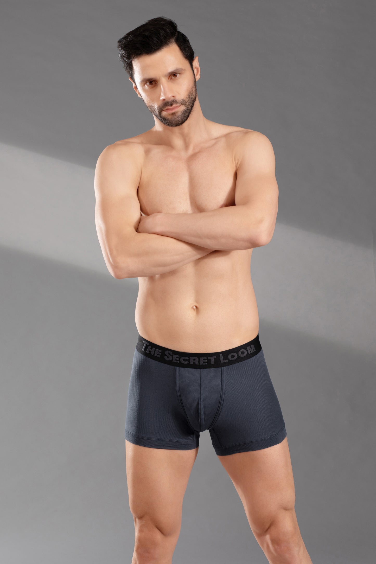 The Secret Loom Men's Trunk - 95% Poly + 5% Elastane (Mesh Feel) - Premium Underwear for Men
