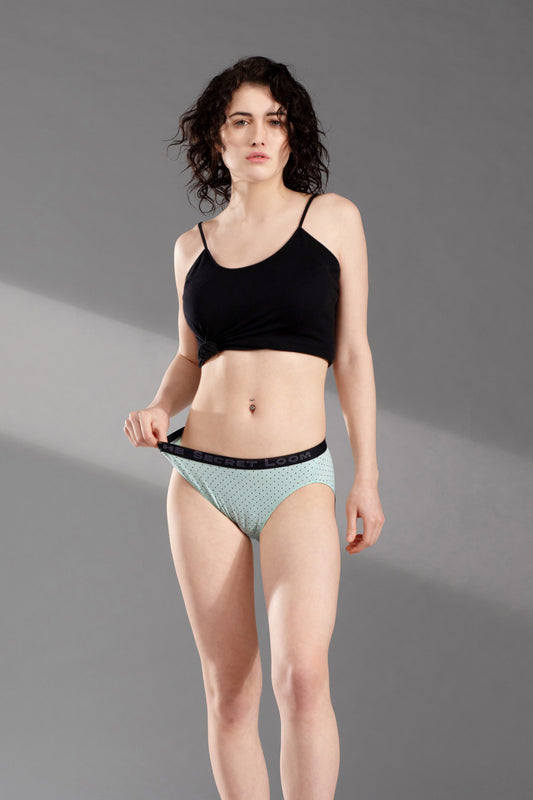 The Secret Loom Women's Bikini - 95% Bamboo, 5% Elastane - Premium Bikini Set for Women