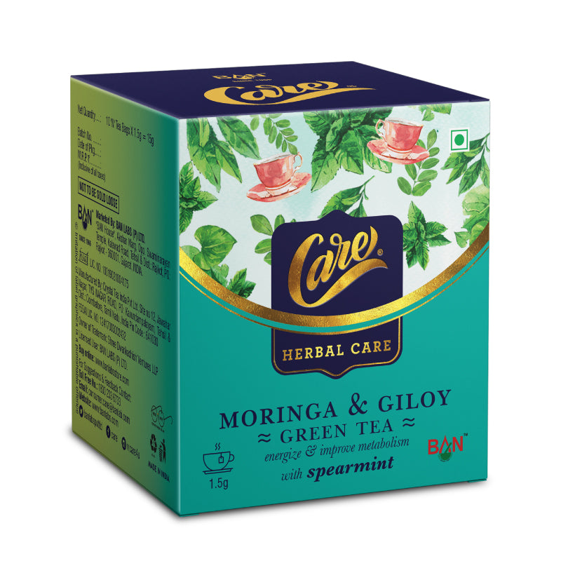 Moringa & Giloy With Spearmint Green Tea