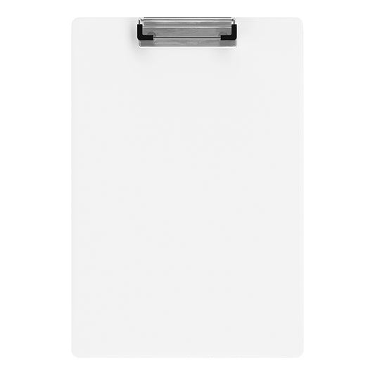 Exam Board Crystal Finish (Clear Transparent) With Both Side Ruler