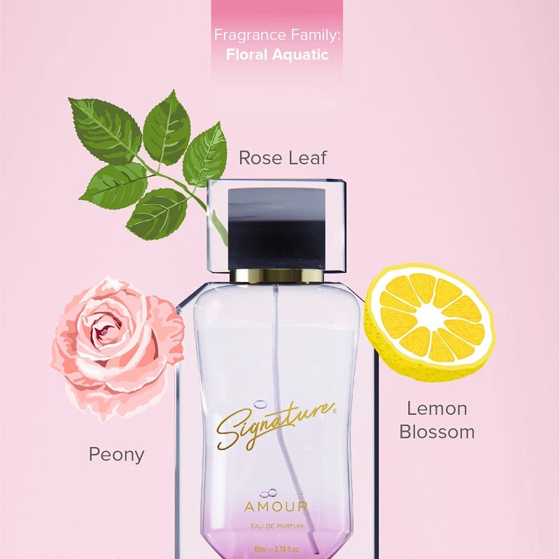 SIGNATURE AMOUR PREMIUM PERFUME 80 ML