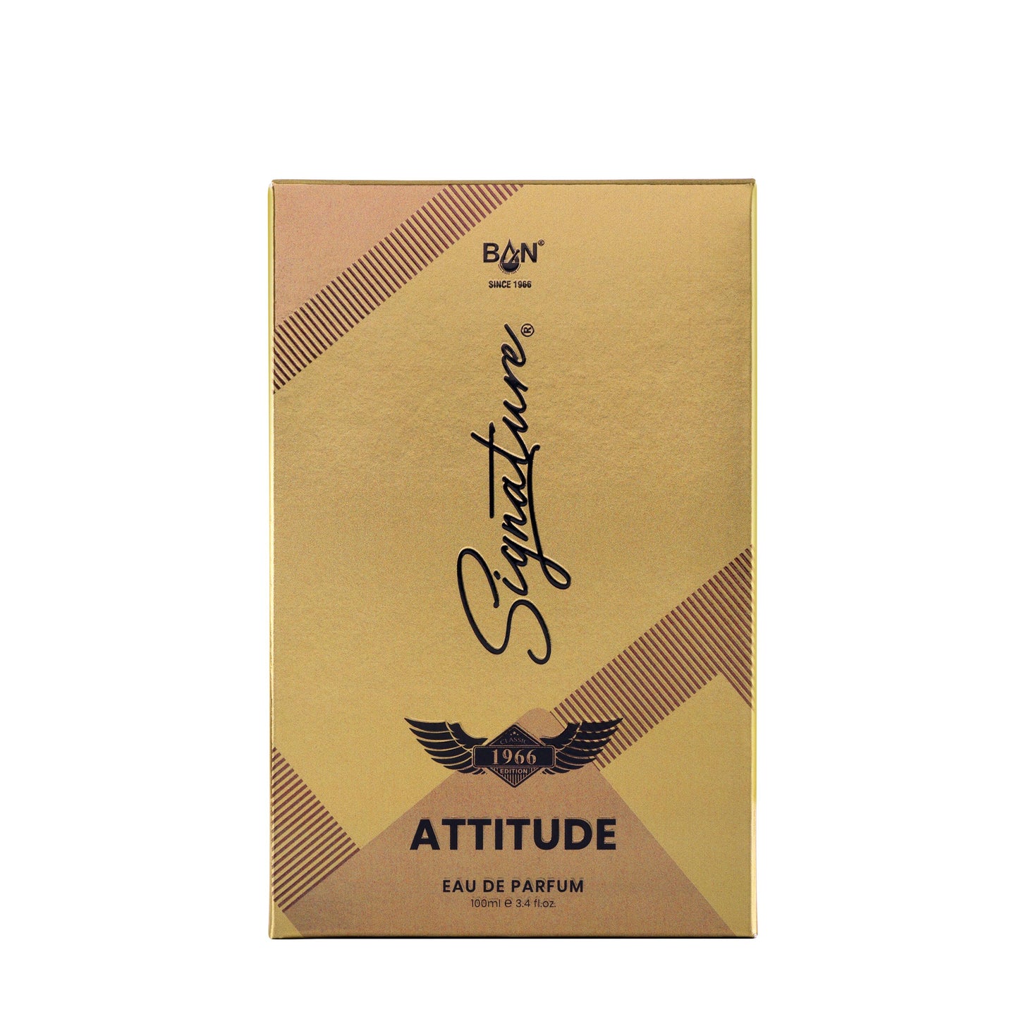 ATTITUDE Signature Duo – Men's 100ml EDP & 150ml Deodorant Combo | Warm Spicy Leather