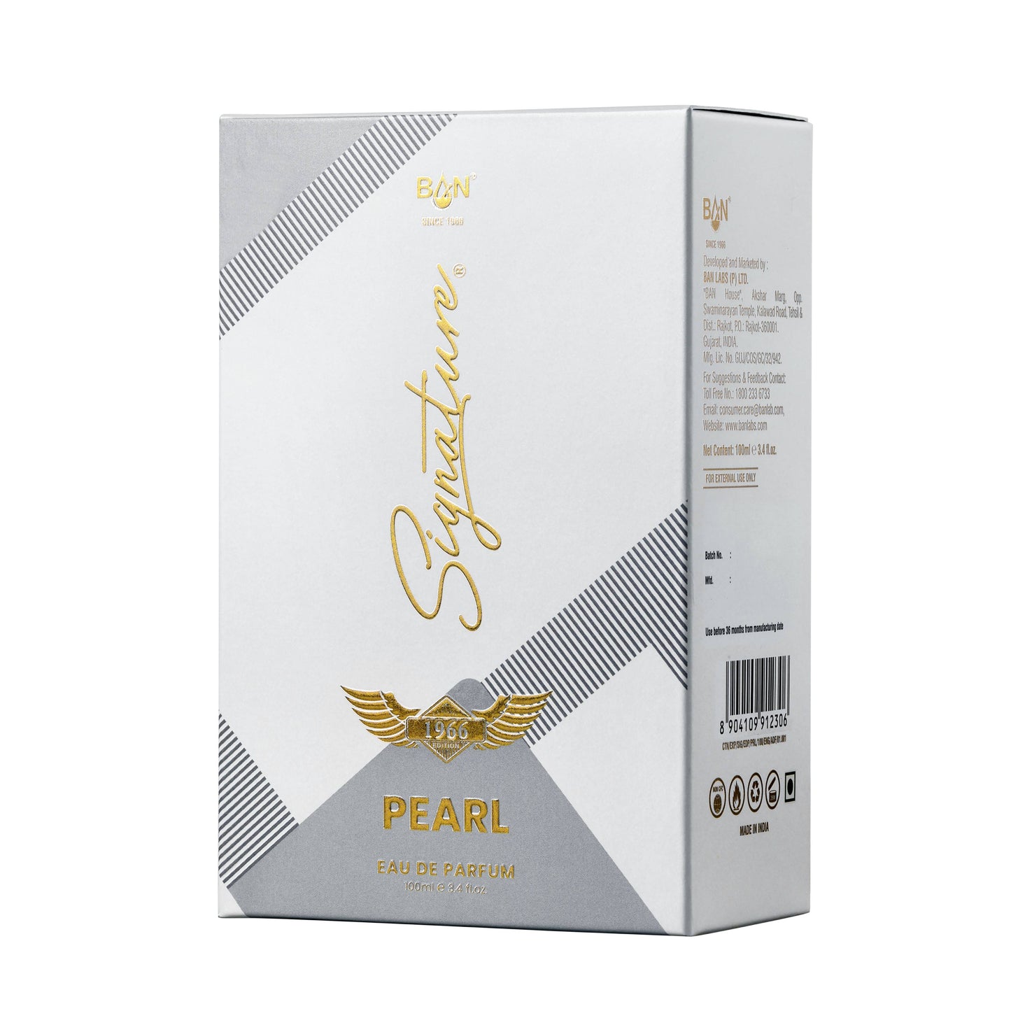 PEARL Signature Duo – Women's 100ml EDP & 150ml Deodorant Combo | Floral Fruity Gourmand