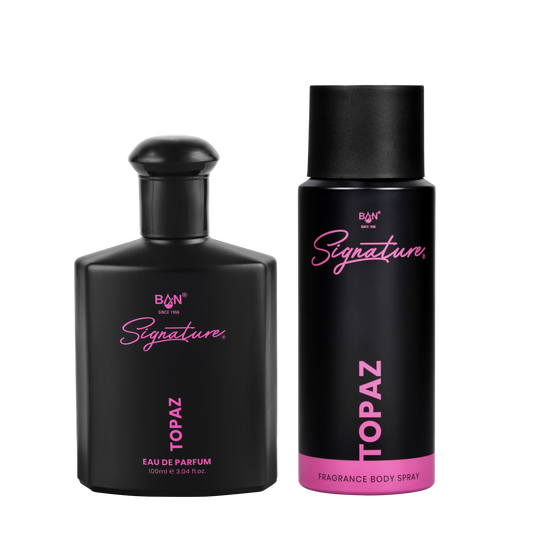 TOPAZ Signature Duo – Women's 100ml EDP & 150ml Deodorant Combo | Radiant Floral Fruity