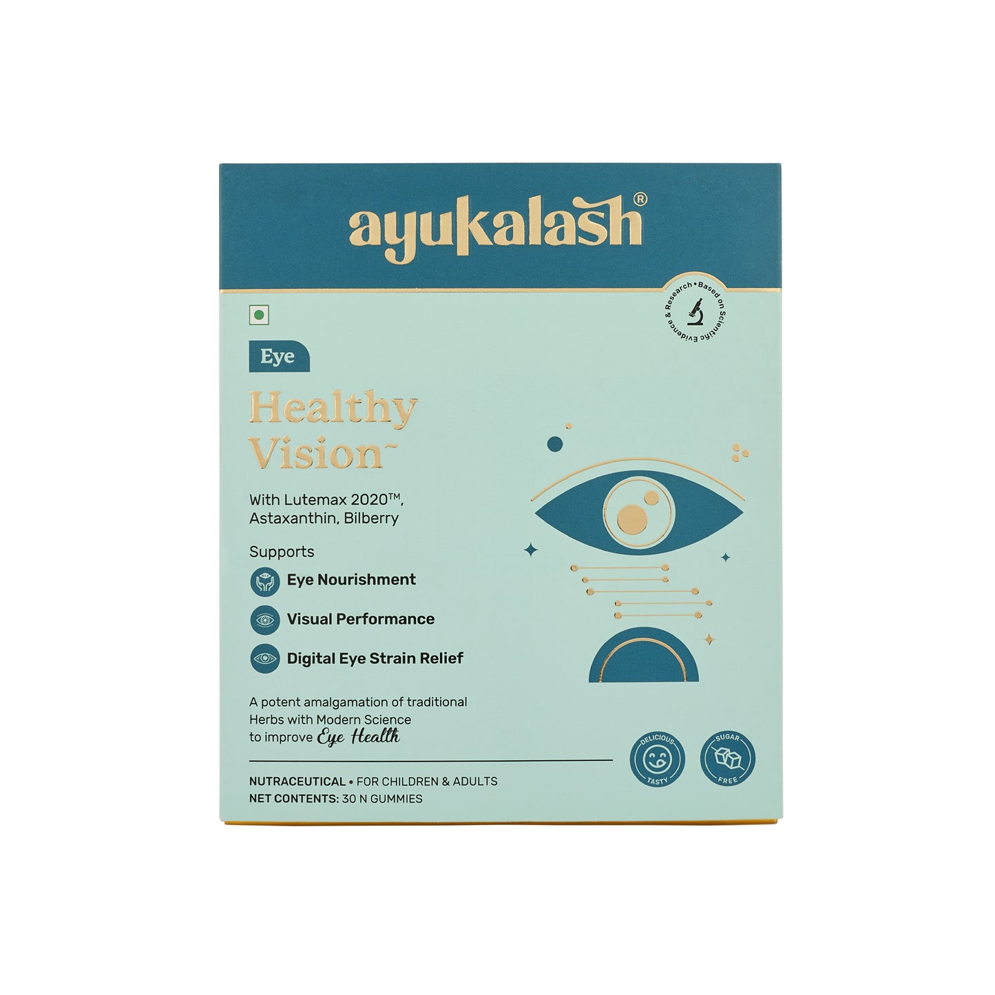 Ayukalash Eye - Healthy Vision Gummies