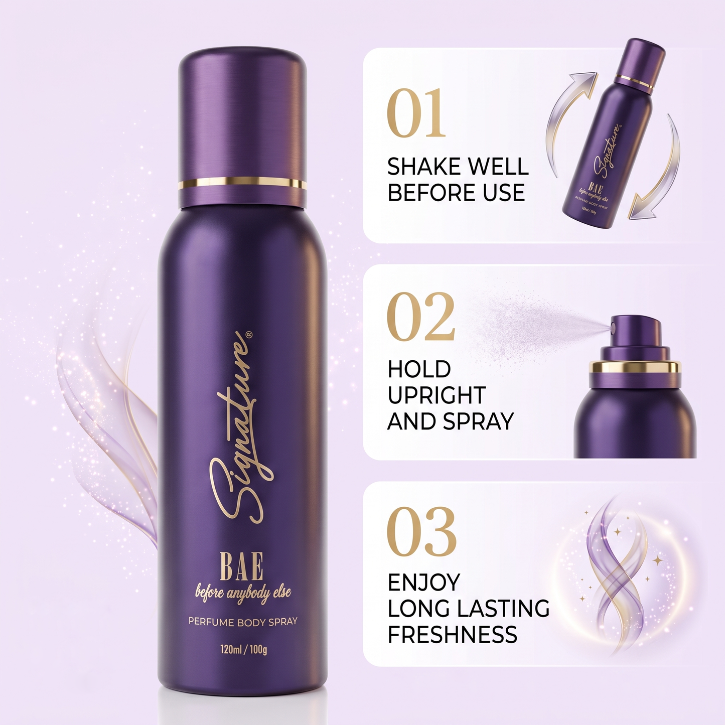 Signature BAE Perfume Body Spray