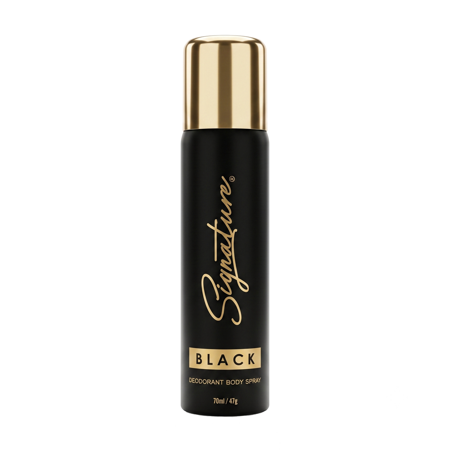 Signature Black Deodorant Body Spray - 70 ML