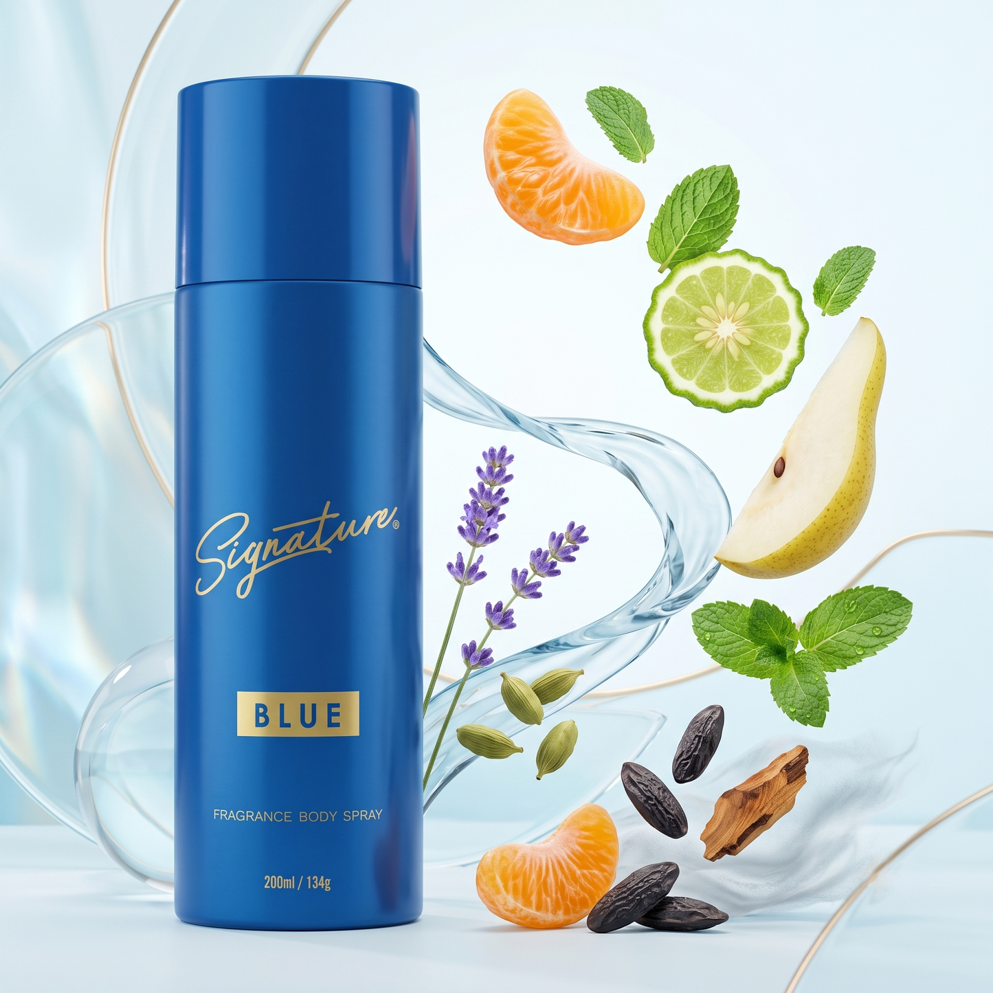 Signature Perfume Body Spray - Blue 200 ML