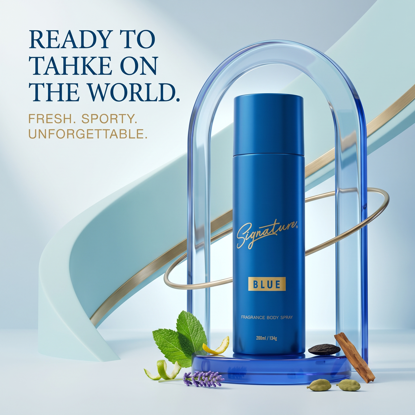 Signature Perfume Body Spray - Blue 200 ML