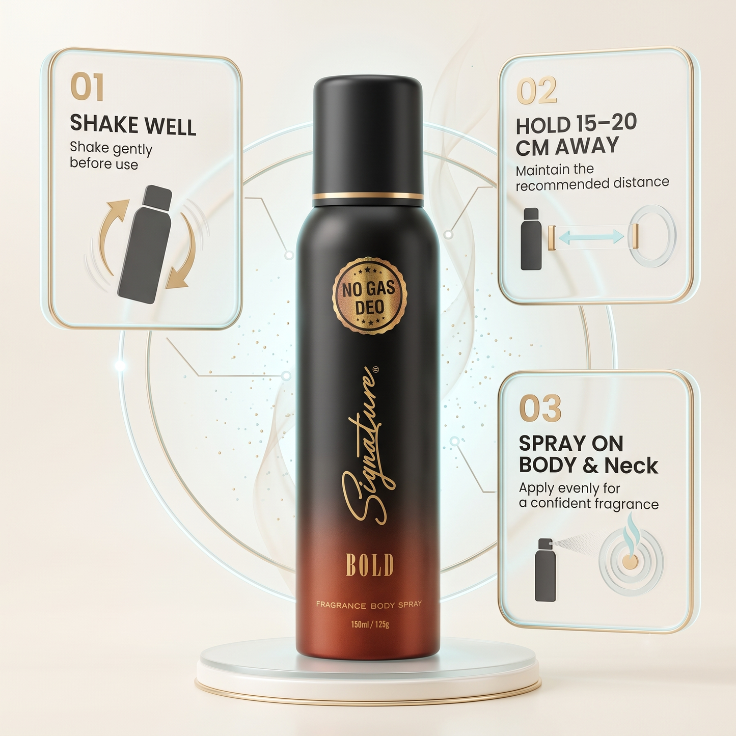 Signature Bold Perfume Body Spray – 150ml