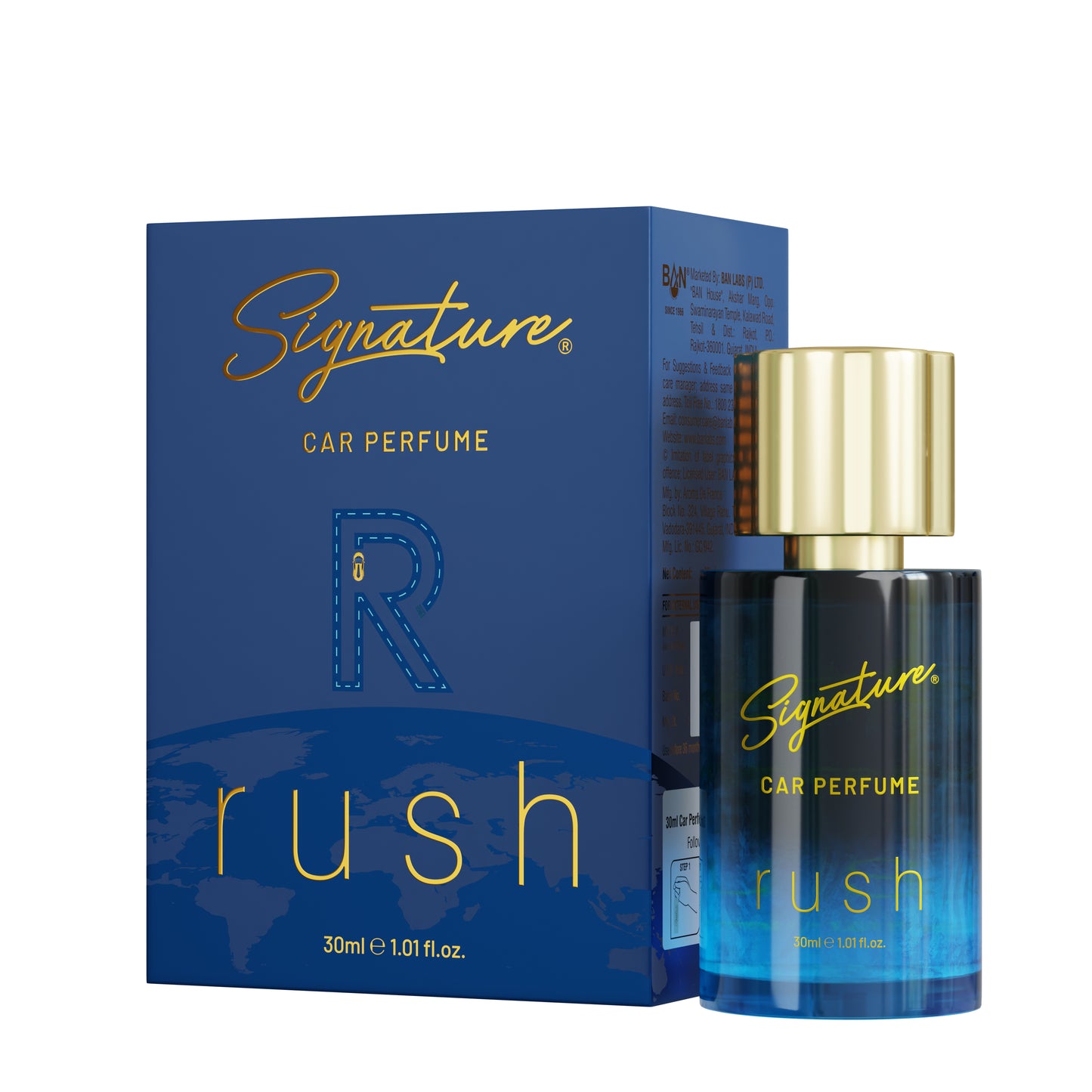 Signature Premium Car Perfume – 30 ML – Rush