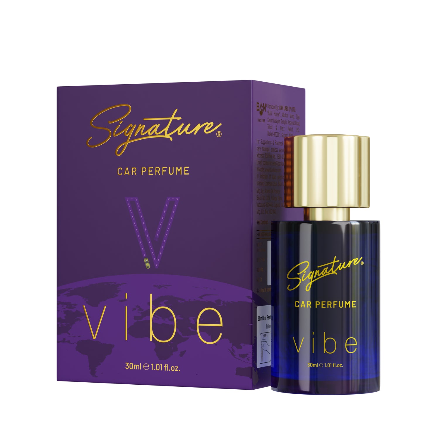 Signature Premium Car Perfume – 30 ML – Vibe