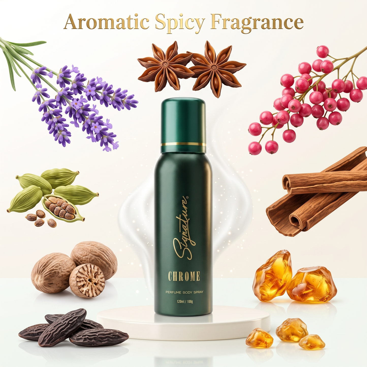 Chrome Perfume Body Spray