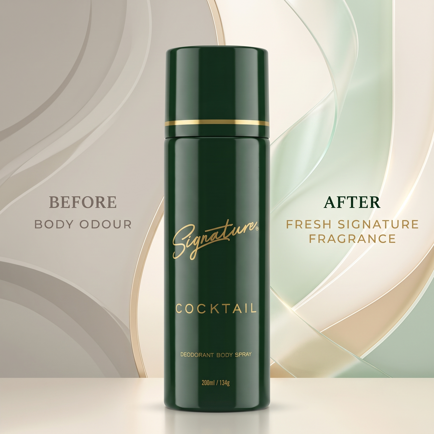 Signature Cocktail Deodorant - 10 International Frangrances Just in 1 Deo