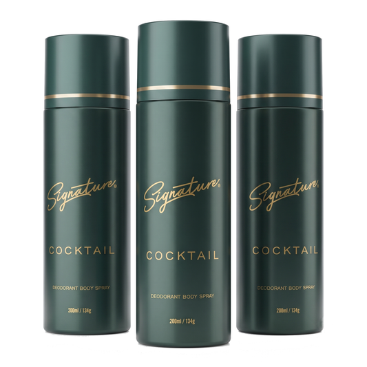 Signature Cocktail Deodorant - 10 International Frangrances Just in 1 Deo