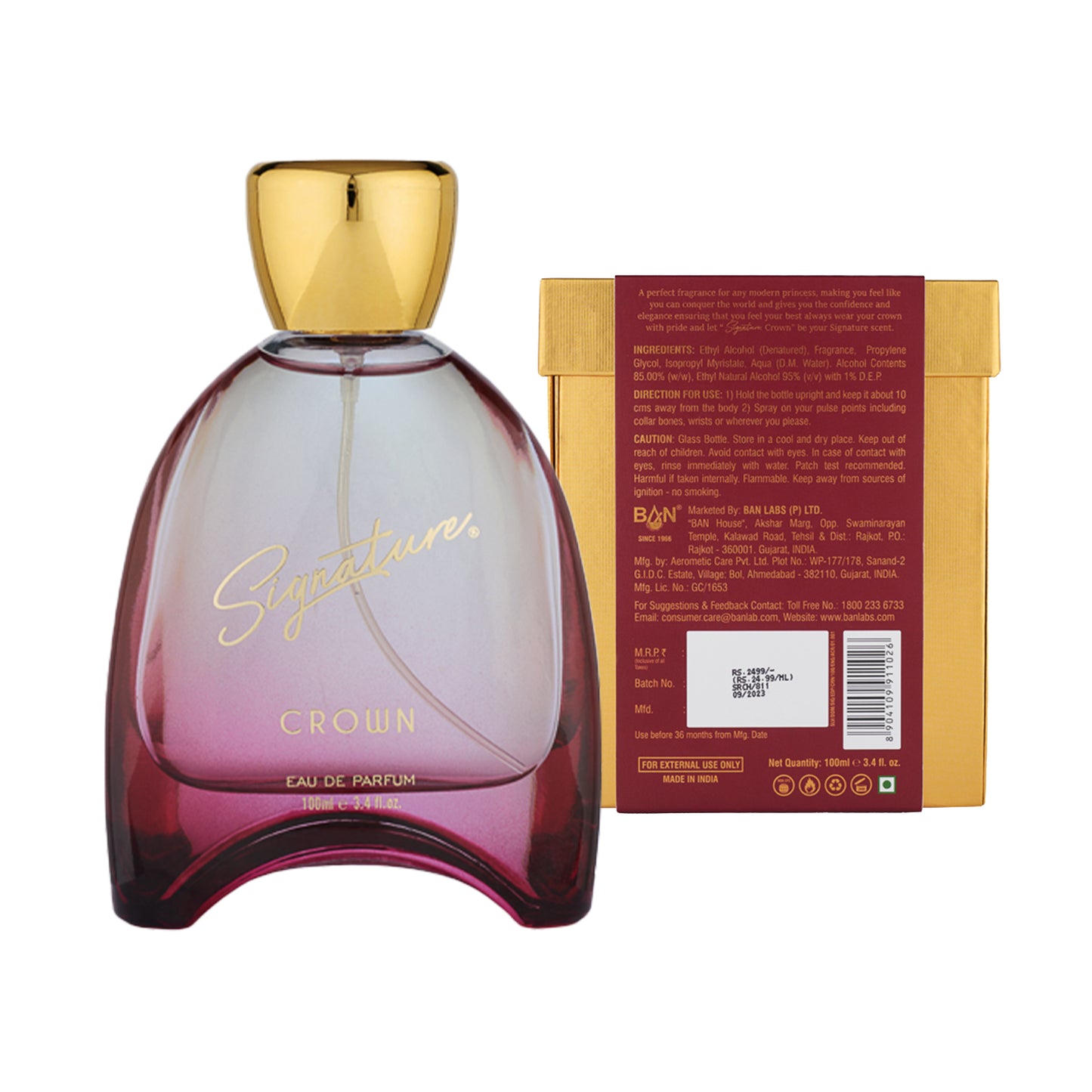 Signature Royal perfume- Crown for women