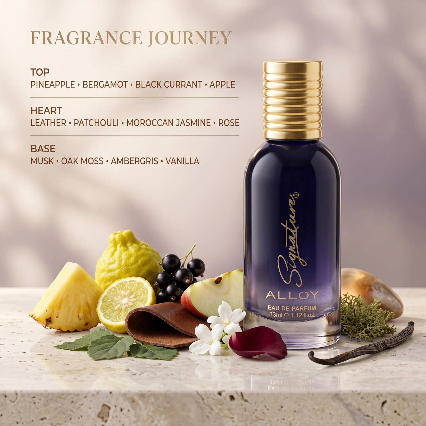 Signature Eau De Parfum - "ALLOY" - 33 ML EDP