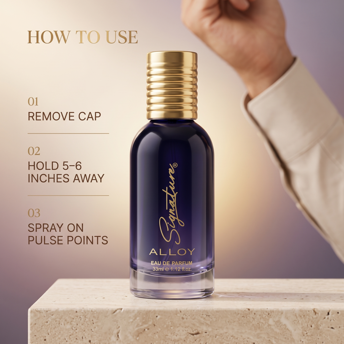 Signature Eau De Parfum - "ALLOY" - 33 ML EDP