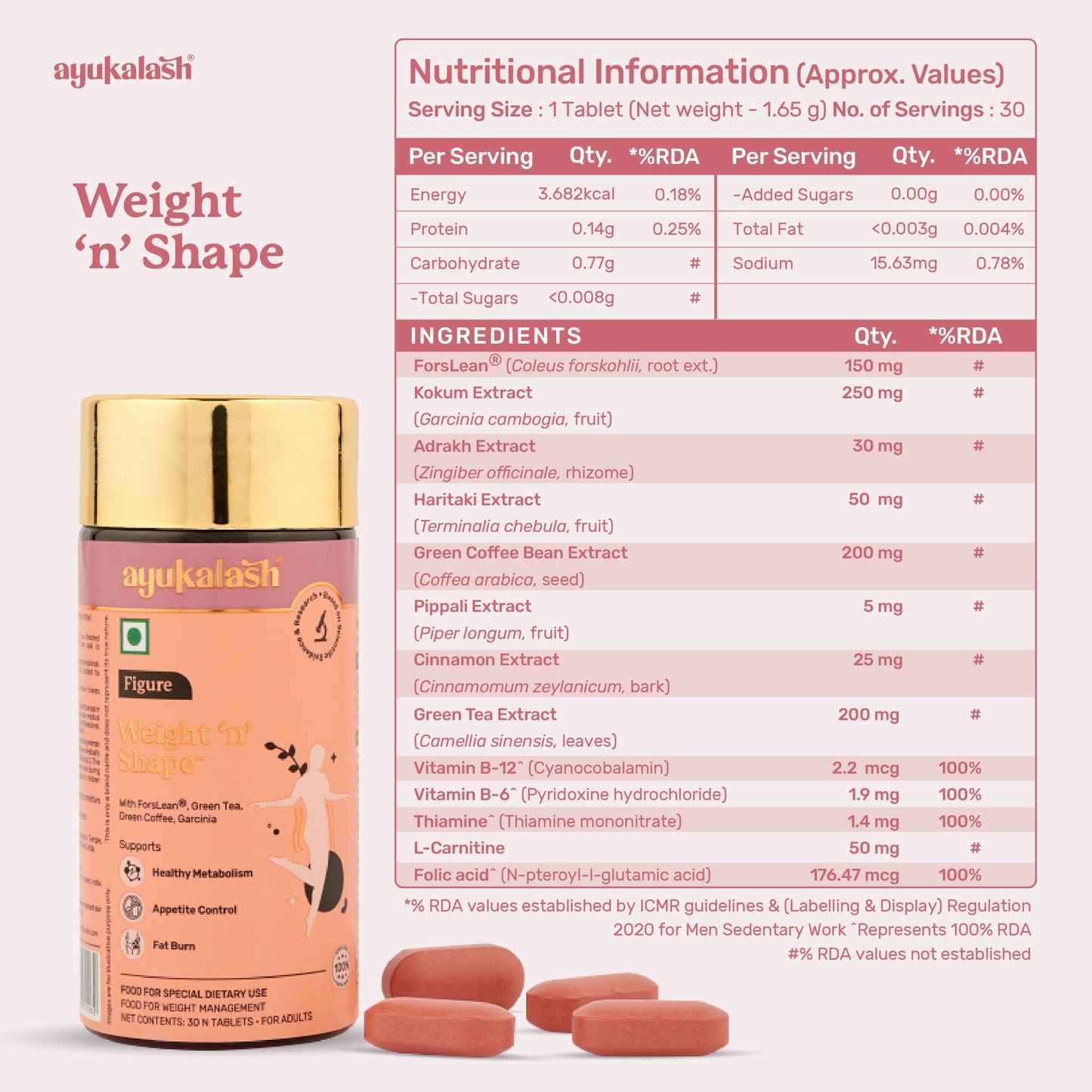 Ayukalash Figure care - Weight 'N' Shape