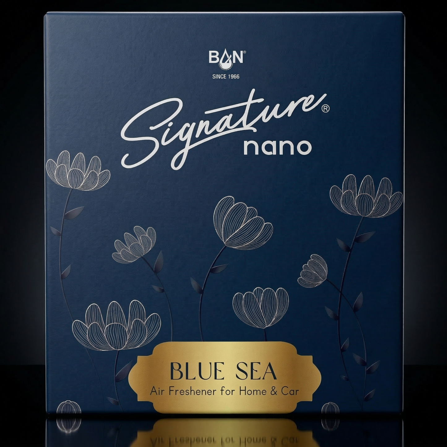 SIGNATURE NANO AIR FRESHENER HOME & CAR- BLUE SEA 10G