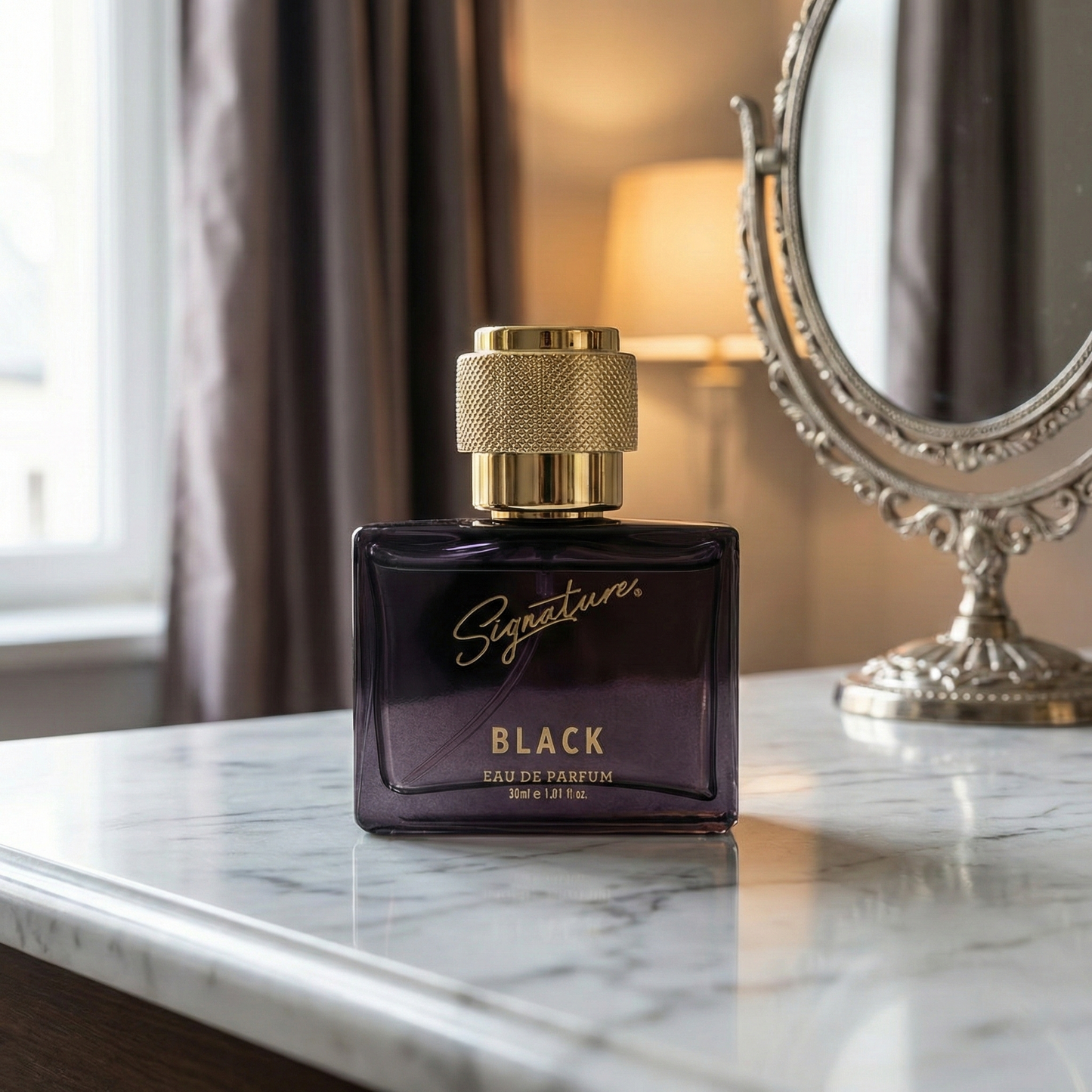 Signature Premium Black EDP Perfume - 30 ML