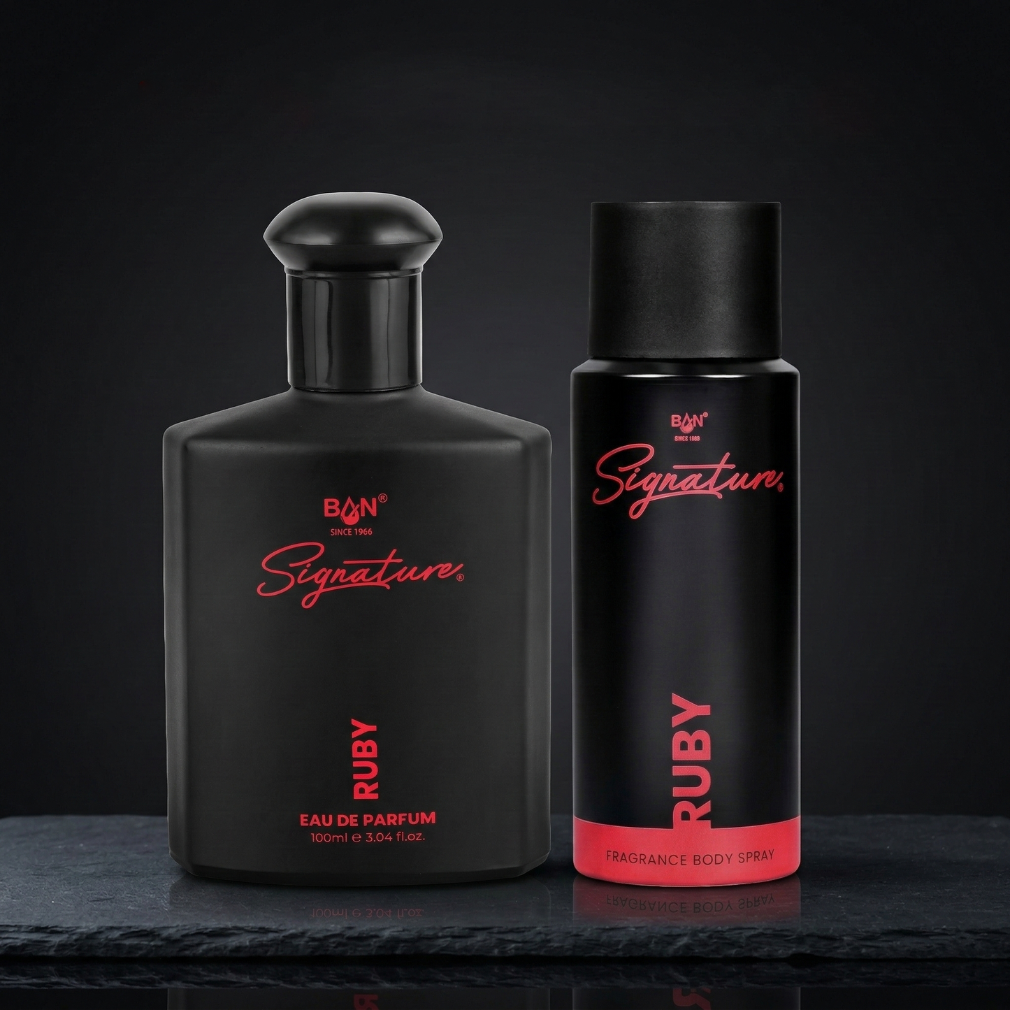 RUBY Signature Duo – Men's 100ml EDP & 150ml Deodorant Combo | Fresh Aromatic Woody