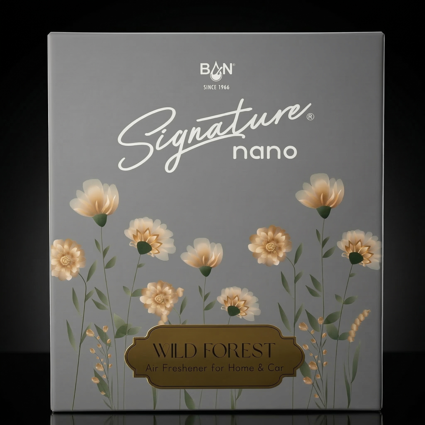 SIGNATURE NANO AIR FRESHENER HOME & CAR- WILD FOREST 10G