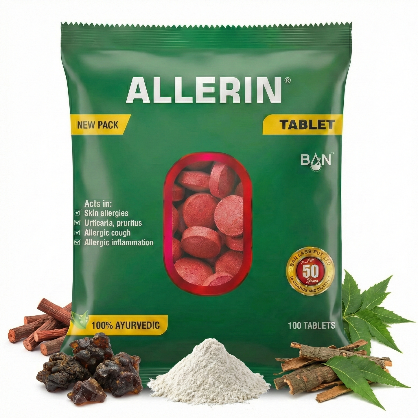 Allerin Tablet - 100 Tablets