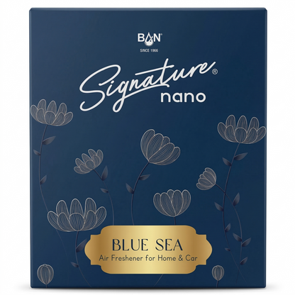 SIGNATURE NANO AIR FRESHENER HOME & CAR- BLUE SEA 10G
