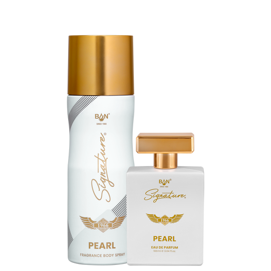 PEARL Signature Duo – Women's 100ml EDP & 150ml Deodorant Combo | Floral Fruity Gourmand