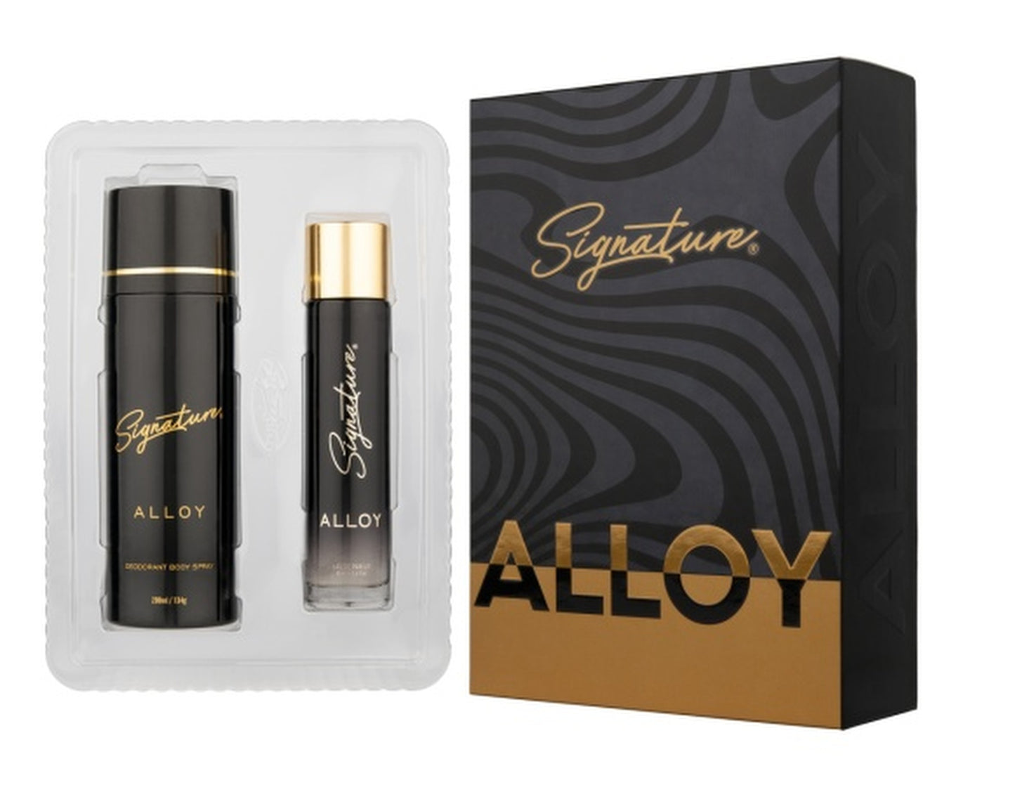 Signature Deodorant Gift Set Combo- "ALLOY" - 60 ML EDP & 200 ML DEO