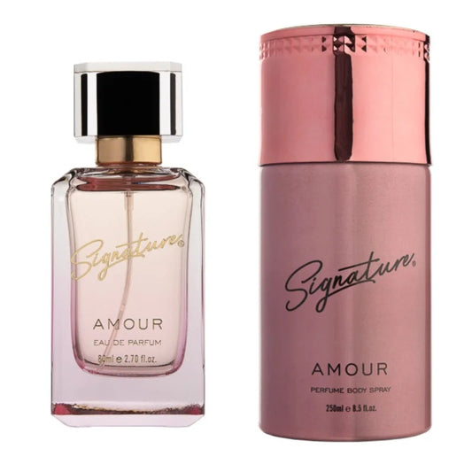 Signature Amour Gift Set - 80 ml EDP + 250 ML Deodorant