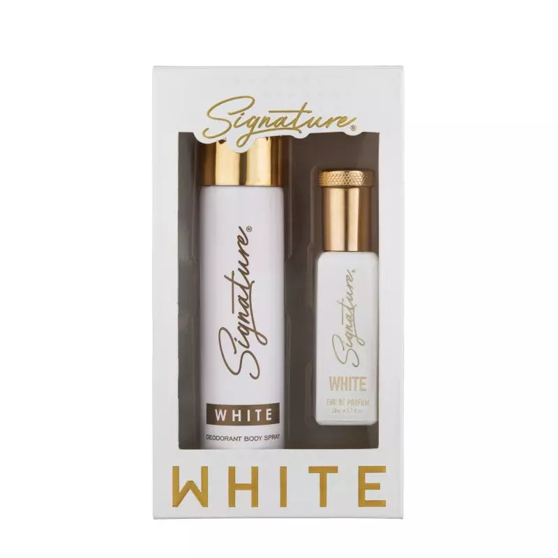 Signature White Body Spray 70 ML + White EDP 20 ML Gift Set Combo