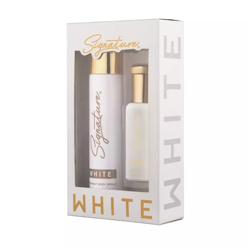 Signature White Body Spray 70 ML + White EDP 20 ML Gift Set Combo