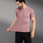 The Secret LoomMen's T-Shirt: 100% Polyester Double Cool Round Neck Gym T-Shirts