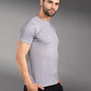 The Secret LoomMen's T-Shirt: 100% Polyester Double Cool Round Neck Gym T-Shirts