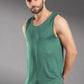 The Secret Loom Men's Gym Vest - Premium 100% Polyester Double Cool