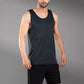 The Secret Loom Men's Gym Vest - Premium 100% Polyester Double Cool