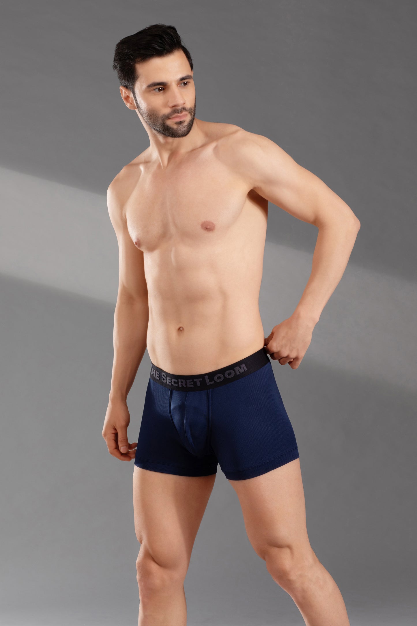 The Secret Loom Men's Trunk - 95% Poly + 5% Elastane (Mesh Feel) - Premium Underwear for Men