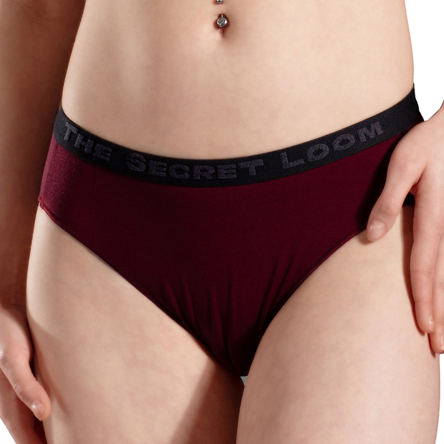 The Secret Loom Women's Bikini - 48% Modal, 48% Poly, 4% Elastane - Premium Bikini Set for Women
