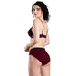 The Secret Loom Women's Bikini - 48% Modal, 48% Poly, 4% Elastane - Premium Bikini Set for Women