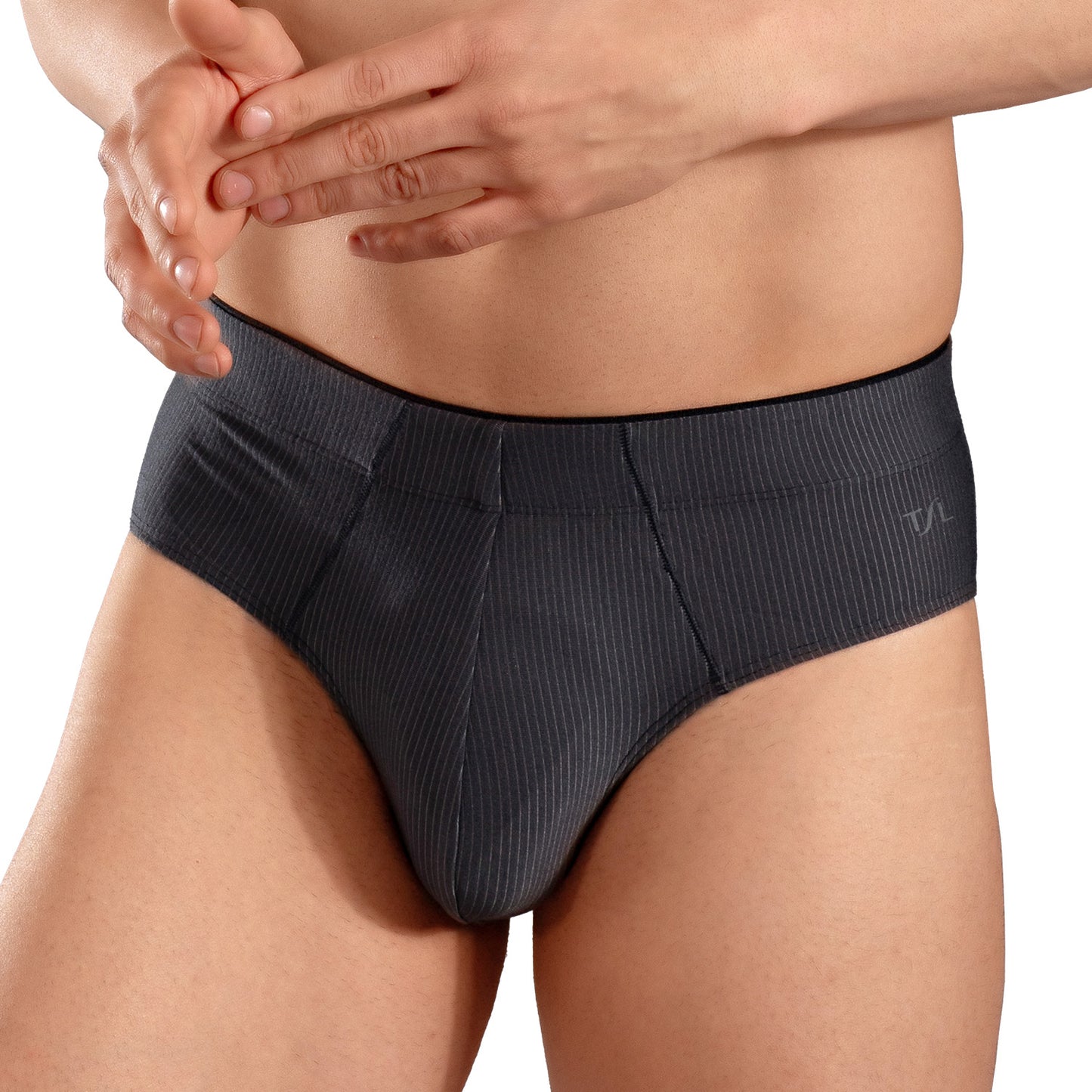 The Secret Loom Men's Brief - 80% Modal, 10% Polyester, 10% Elastane (Yarn Dyed) - Premium Underwear for Men, Soft and Breathable Briefs