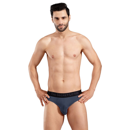 The Secret Loom Men's Brief - 48% Modal, 48% Poly, 4% Elastane - Premium Underwear for Men