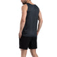 The Secret Loom Men's Gym Vest - Premium 100% Polyester Double Cool