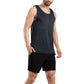 The Secret Loom Men's Gym Vest - Premium 100% Polyester Double Cool